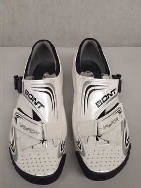 Bont Vapor Men’s White Athletic Cycling Shoes